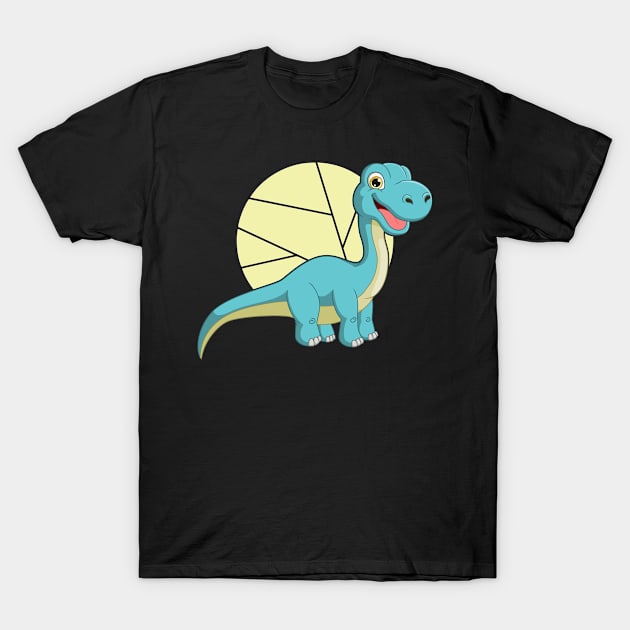 Brontosaurus I Kids I Dino I Dinosaur T-Shirt by Shirtjaeger